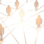 Netzwerk aus Personensymbolen als ADHS-Netzwerk